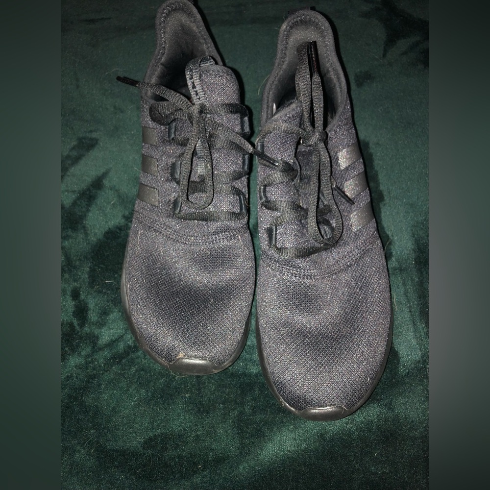 Black adidas sneakers